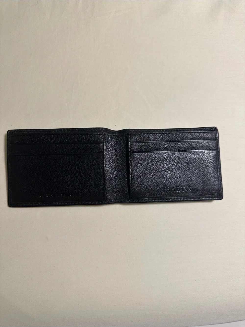 Black Leather Men’s Wallet